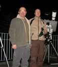 La sera della cometa "Lulin" fotografata nell'osservatorio di Imola nell'inverno 2009