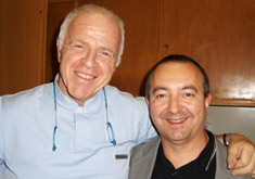 Frontali in compagnia del Professor Valeriano Luzi, Docente all'Università La Sapienza di Roma