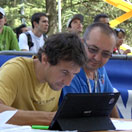 Con Cristian Brenna, in occasione del Campionato Mondiale