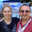 Con la atleta Italiana di arrampicata sportiva attualmente più forte, "Jenny Lavarda"